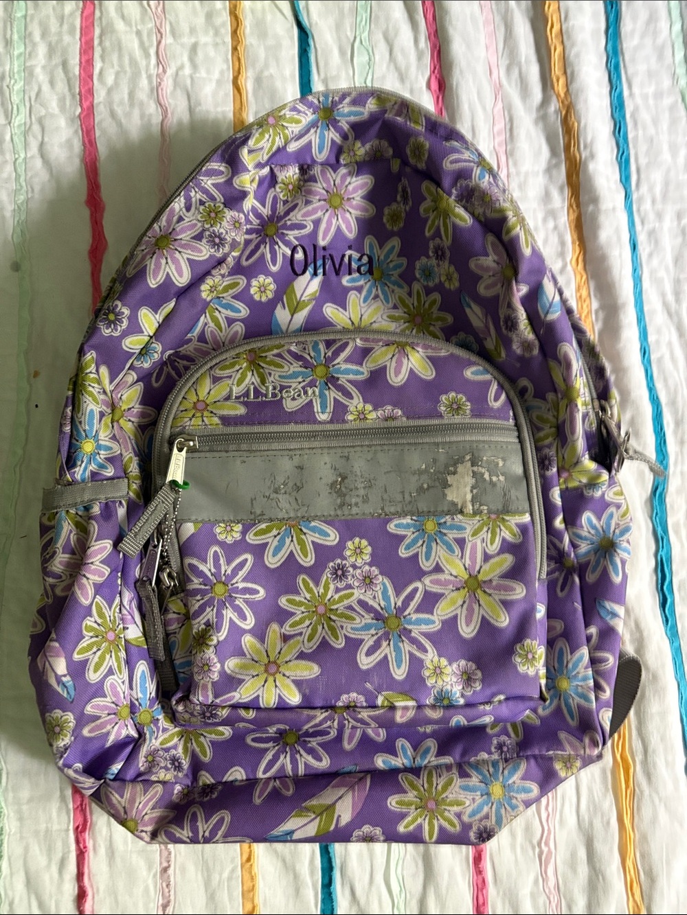 LL Bean Toddler/Kids “Olivia” Backpack